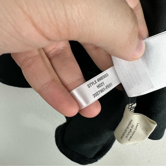 Madewell Black Avrina 3/4 Length Sleeve Top Size Small - Picture 6 of 6